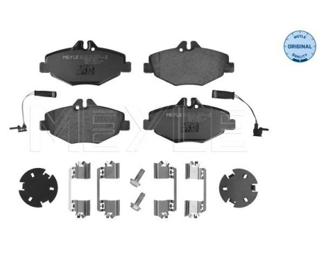 Brake Pad Set, disc brake MEYLE-ORIGINAL Quality 025 237 4320/W, Image 3