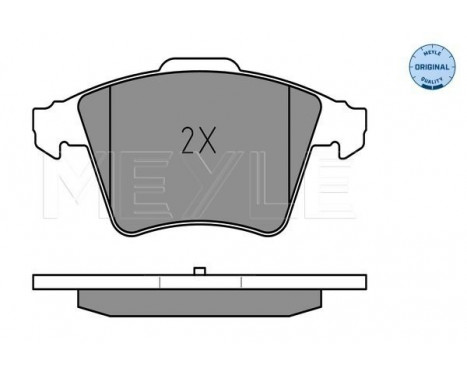 Brake Pad Set, disc brake MEYLE-ORIGINAL Quality 025 237 4618/W, Image 2