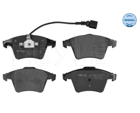 Brake Pad Set, disc brake MEYLE-ORIGINAL Quality 025 237 4618/W, Image 3