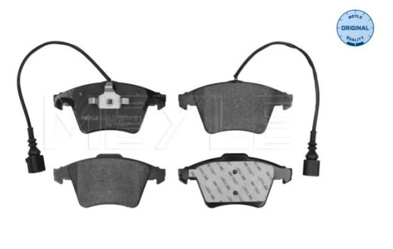 Brake Pad Set, disc brake MEYLE-ORIGINAL Quality 025 237 4919/W