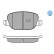 Brake Pad Set, disc brake MEYLE-ORIGINAL Quality 025 237 6017, Thumbnail 2