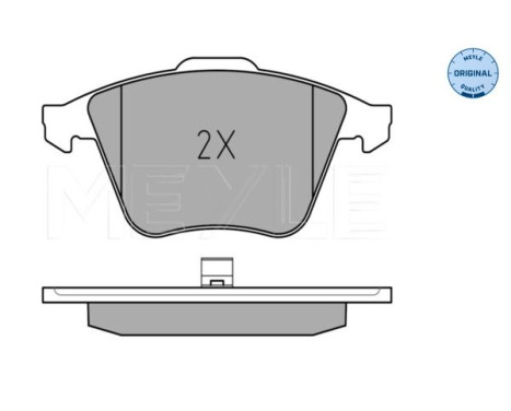 Brake Pad Set, disc brake MEYLE-ORIGINAL Quality 025 237 6220/W, Image 3