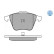 Brake Pad Set, disc brake MEYLE-ORIGINAL Quality 025 237 6220/W, Thumbnail 3
