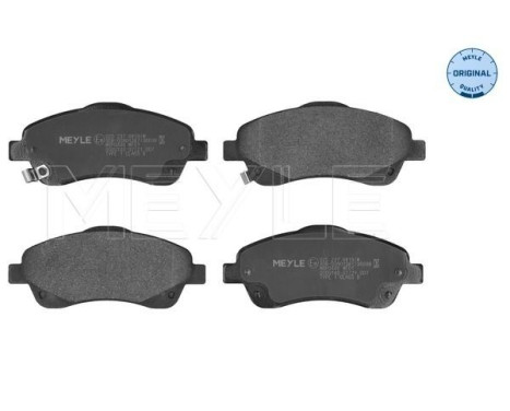 Brake Pad Set, disc brake MEYLE-ORIGINAL Quality 025 237 6819/W, Image 3