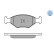 Brake Pad Set, disc brake MEYLE-ORIGINAL Quality 025 237 7518, Thumbnail 3