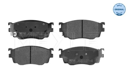 Brake Pad Set, disc brake MEYLE-ORIGINAL Quality 025 237 7716/W