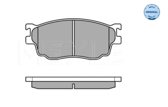 Brake Pad Set, disc brake MEYLE-ORIGINAL Quality 025 237 7716/W, Image 2