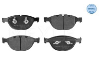 Brake Pad Set, disc brake MEYLE-ORIGINAL Quality 025 237 9120