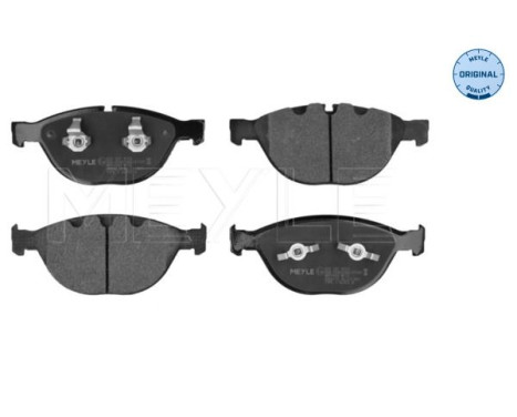 Brake Pad Set, disc brake MEYLE-ORIGINAL Quality 025 237 9120