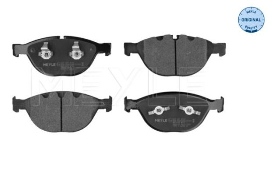 Brake Pad Set, disc brake MEYLE-ORIGINAL Quality 025 237 9120