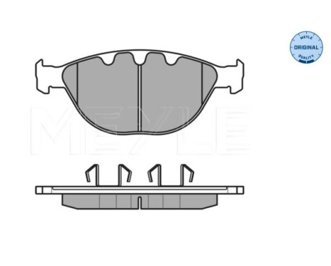 Brake Pad Set, disc brake MEYLE-ORIGINAL Quality 025 237 9120, Image 2