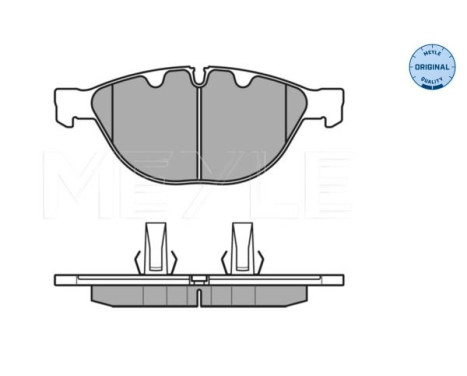 Brake Pad Set, disc brake MEYLE-ORIGINAL Quality 025 237 9120, Image 3