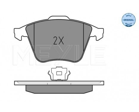 Brake Pad Set, disc brake MEYLE-ORIGINAL Quality 025 238 0120/W, Image 2