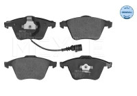 Brake Pad Set, disc brake MEYLE-ORIGINAL Quality 025 238 0120/W