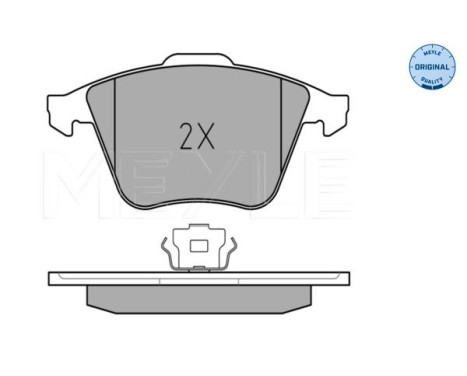 Brake Pad Set, disc brake MEYLE-ORIGINAL Quality 025 238 0120/W, Image 3