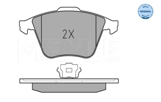 Brake Pad Set, disc brake MEYLE-ORIGINAL Quality 025 238 0120/W, Image 3