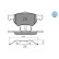 Brake Pad Set, disc brake MEYLE-ORIGINAL Quality 025 238 0718