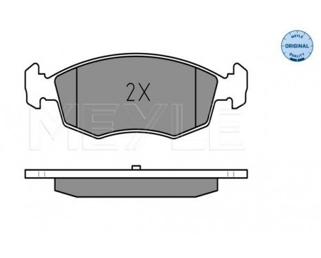 Brake Pad Set, disc brake MEYLE-ORIGINAL Quality 025 238 4218, Image 2