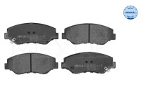 Brake Pad Set, disc brake MEYLE-ORIGINAL Quality 025 238 6817