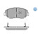 Brake Pad Set, disc brake MEYLE-ORIGINAL Quality 025 238 6817, Thumbnail 2