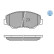 Brake Pad Set, disc brake MEYLE-ORIGINAL Quality 025 238 6817, Thumbnail 3