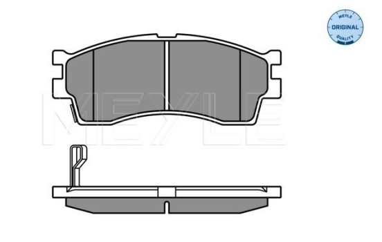 Brake Pad Set, disc brake MEYLE-ORIGINAL Quality 025 238 7316/W, Image 2