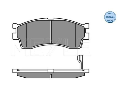 Brake Pad Set, disc brake MEYLE-ORIGINAL Quality 025 238 7316/W, Image 3
