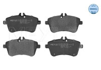 Brake Pad Set, disc brake MEYLE-ORIGINAL Quality 025 238 8120