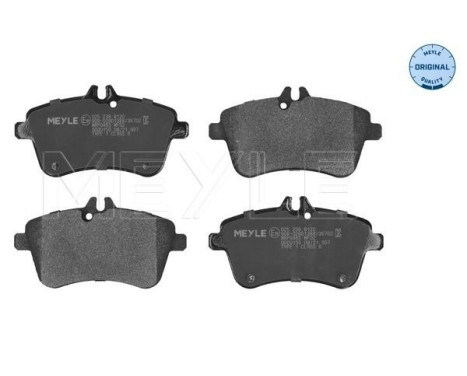 Brake Pad Set, disc brake MEYLE-ORIGINAL Quality 025 238 8120, Image 2
