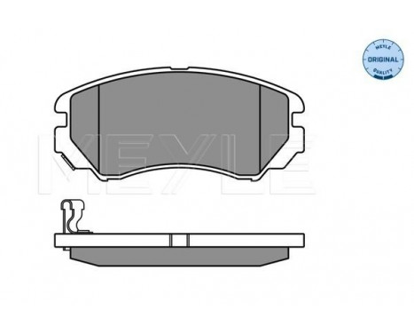 Brake Pad Set, disc brake MEYLE-ORIGINAL Quality 025 238 9116/W, Image 2