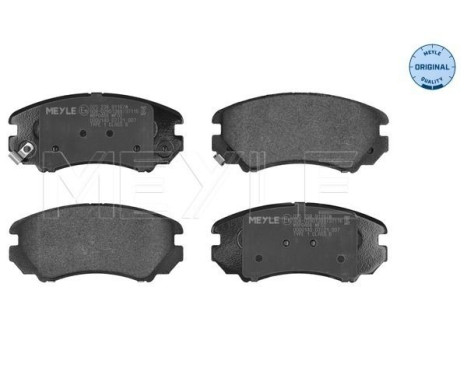 Brake Pad Set, disc brake MEYLE-ORIGINAL Quality 025 238 9116/W, Image 4