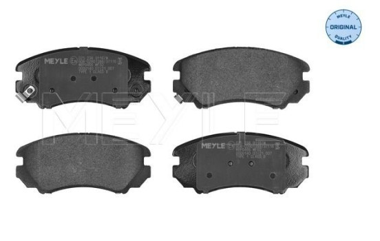 Brake Pad Set, disc brake MEYLE-ORIGINAL Quality 025 238 9116/W, Image 4