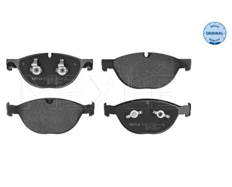 Brake Pad Set, disc brake MEYLE-ORIGINAL Quality 025 238 9518, Image 3