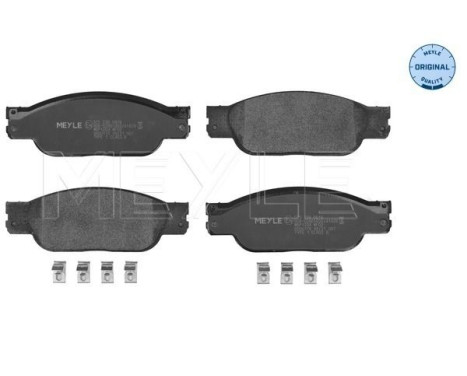 Brake Pad Set, disc brake MEYLE-ORIGINAL Quality 025 239 0818, Image 2