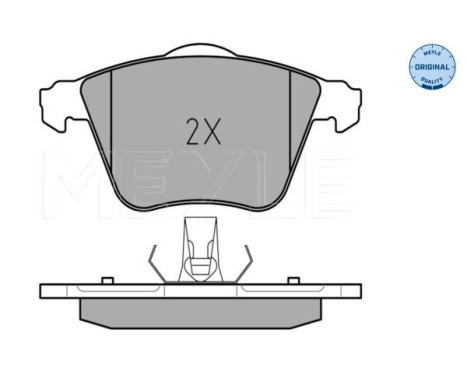 Brake Pad Set, disc brake MEYLE-ORIGINAL Quality 025 239 1218, Image 2