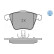 Brake Pad Set, disc brake MEYLE-ORIGINAL Quality 025 239 1218, Thumbnail 2