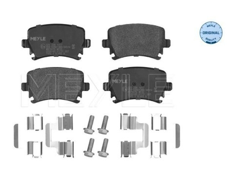 Brake Pad Set, disc brake MEYLE-ORIGINAL Quality 025 239 1417, Image 2