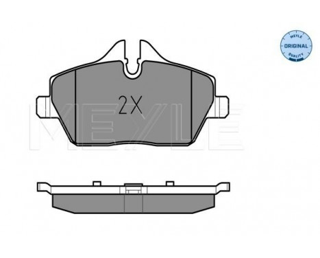 Brake Pad Set, disc brake MEYLE-ORIGINAL Quality 025 239 1517