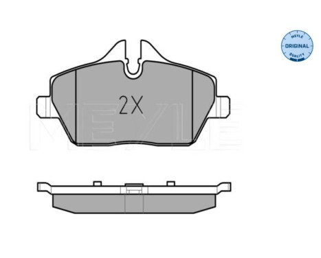 Brake Pad Set, disc brake MEYLE-ORIGINAL Quality 025 239 1517, Image 2
