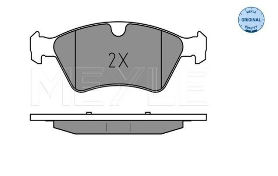 Brake Pad Set, disc brake MEYLE-ORIGINAL Quality 025 239 2221, Image 2