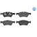 Brake Pad Set, disc brake MEYLE-ORIGINAL Quality 025 239 2221, Thumbnail 3