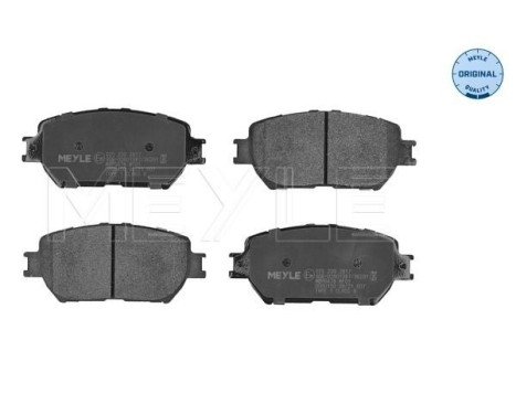 Brake Pad Set, disc brake MEYLE-ORIGINAL Quality 025 239 2817, Image 2