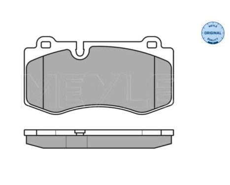 Brake Pad Set, disc brake MEYLE-ORIGINAL Quality 025 239 6018, Image 2