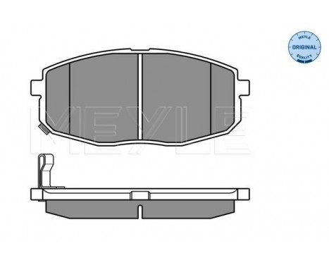 Brake Pad Set, disc brake MEYLE-ORIGINAL Quality 025 239 6617/W, Image 2