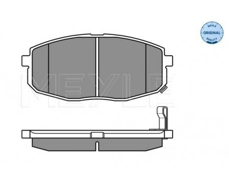 Brake Pad Set, disc brake MEYLE-ORIGINAL Quality 025 239 6617/W, Image 3