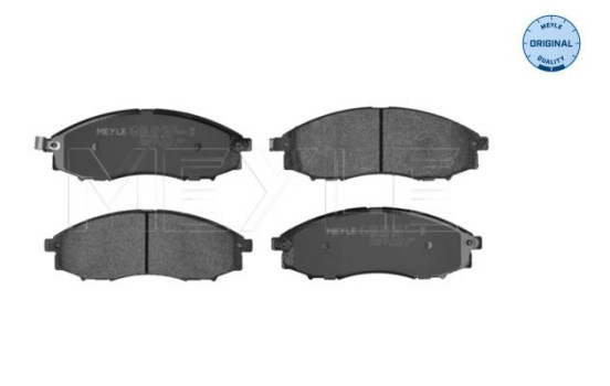 Brake Pad Set, disc brake MEYLE-ORIGINAL Quality 025 239 7017/W