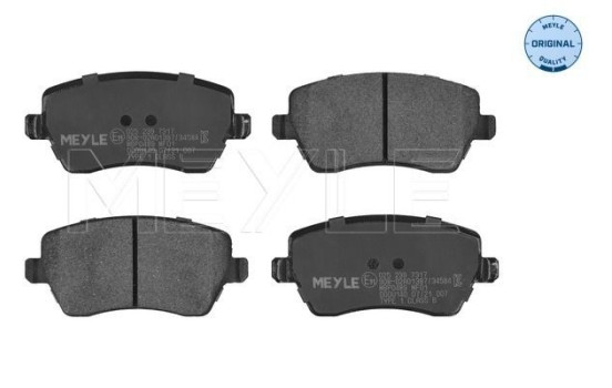 Brake Pad Set, disc brake MEYLE-ORIGINAL Quality 025 239 7317, Image 2