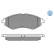 Brake Pad Set, disc brake MEYLE-ORIGINAL Quality 025 239 7417