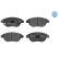 Brake Pad Set, disc brake MEYLE-ORIGINAL Quality 025 239 8119/W, Thumbnail 3