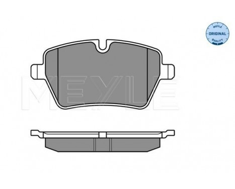 Brake Pad Set, disc brake MEYLE-ORIGINAL Quality 025 239 8418, Image 2
